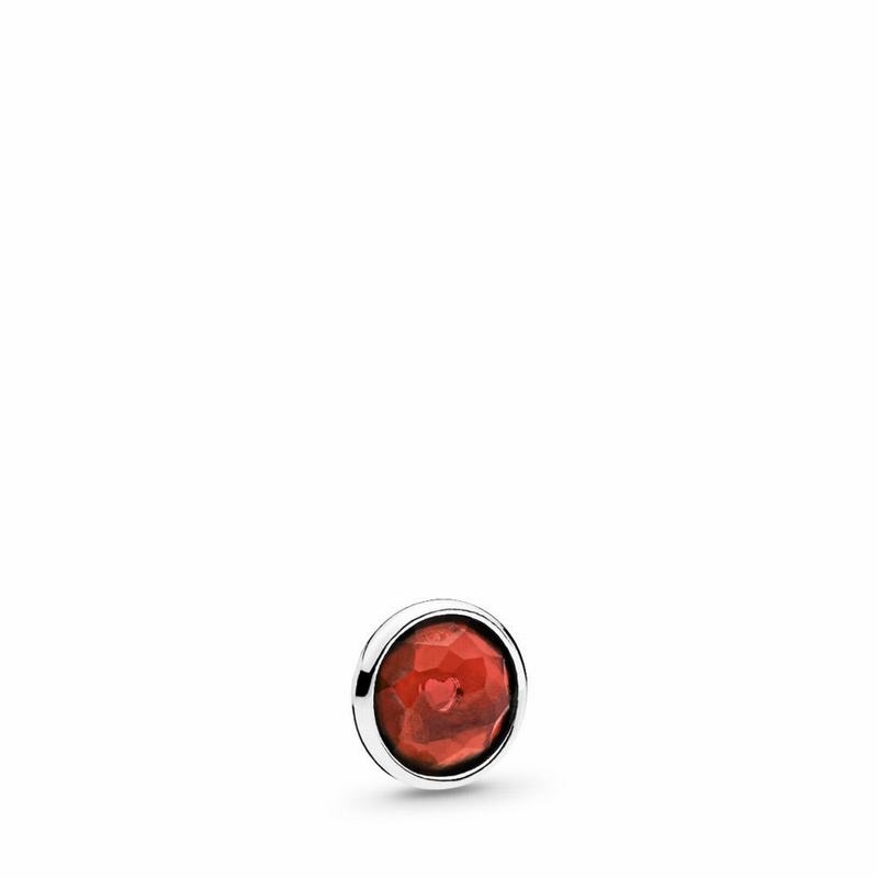 Pandora January Droplet Petite Locket Charm Sale NZ, Sterling Silver (403921-BPS)